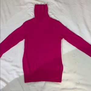 Women’s Pink J.Crew turtleneck NWT